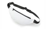 Guuka Fabric Fanny Pack, Shoulder Bag, Crossbody Bag Regular Unisex White