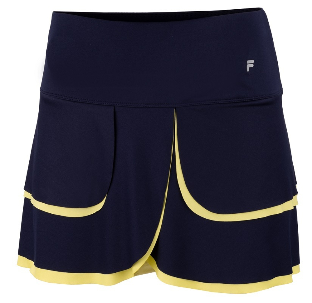 Теннисная юбка Fila Skort Cosima - небесный
