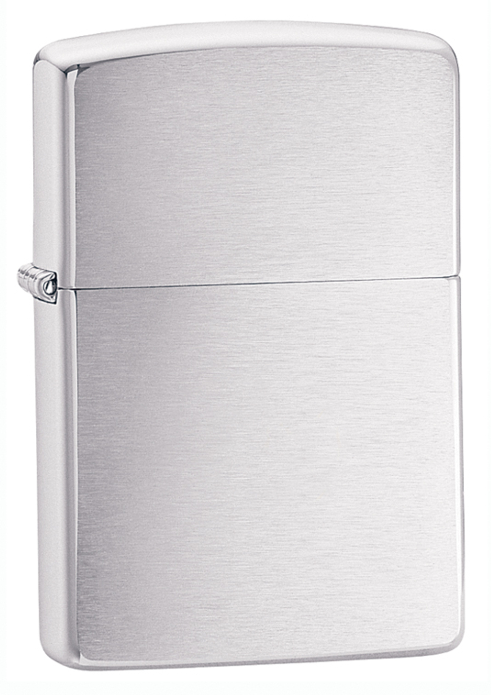 200 Зажигалка ZIPPO Classic Brushed Chrome, латунь/сталь, серебристая, матовая, 38x13x57 мм