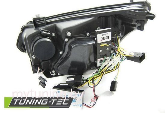 Передние фары Angel Eyes для BMW 5 E60 / E61 (03-07) CCFL Chrome