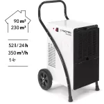 Осушитель воздуха TROTEC TTK 165 ECO мобильный - [до 52 л. за сутки / для S≈90 м²]