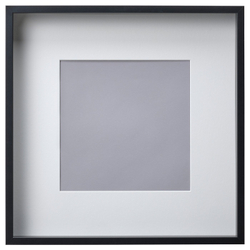 IKEA SANNAHED  (ИКЕА САННАХЕД)  -  Рамка - чёрная 50x50 см