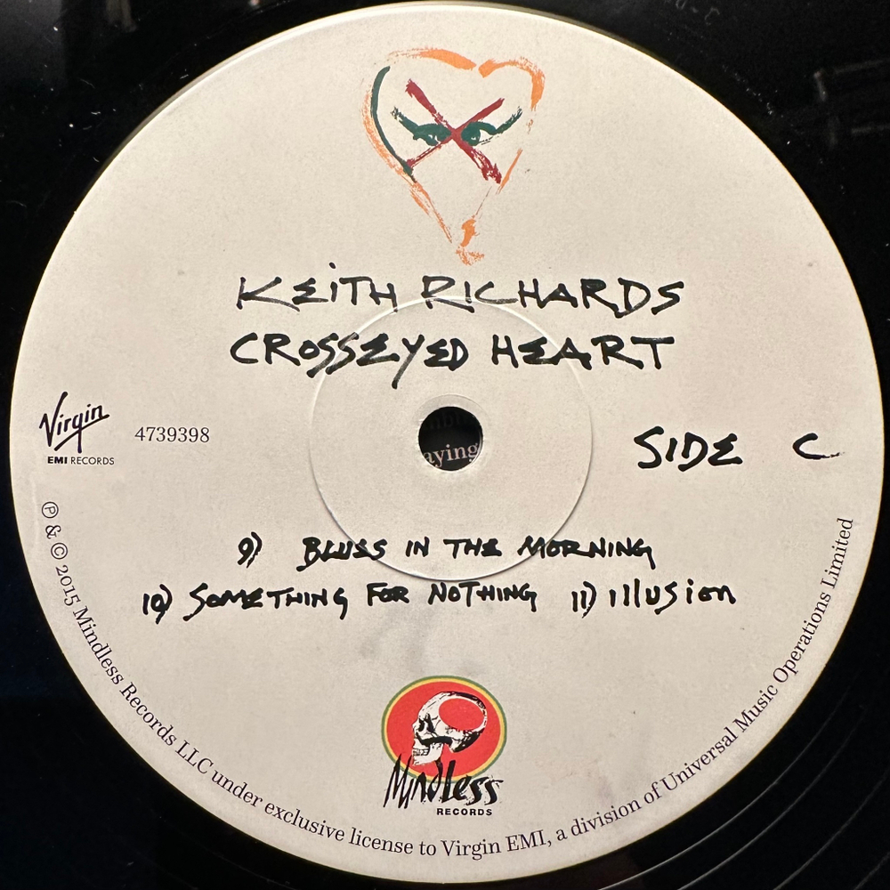 Keith Richards - Crosseyed Heart 2LP (Европа 2015г.)
