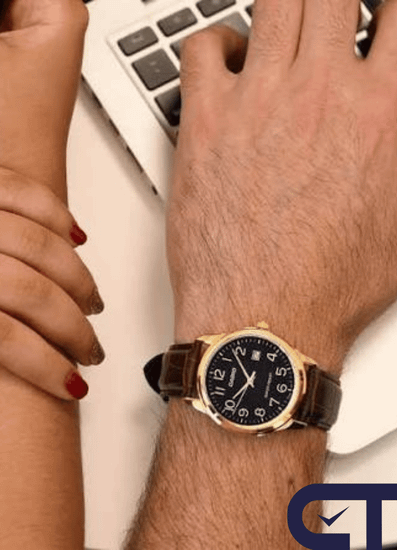 Casio MTP-V002GL-1B — мужские наручные часы