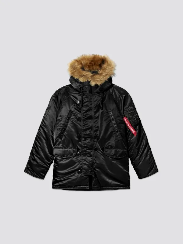 Куртка утепленная мужская ALPHA INDUSTRIES N-3B HERITAGE FIT PARKA