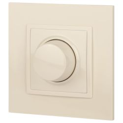 14-4101-02 ЭРА Светорегулятор поворотно-нажимной, 400ВА 230В, IP20, Эра Elegance, сл.кость | Эра Elegance