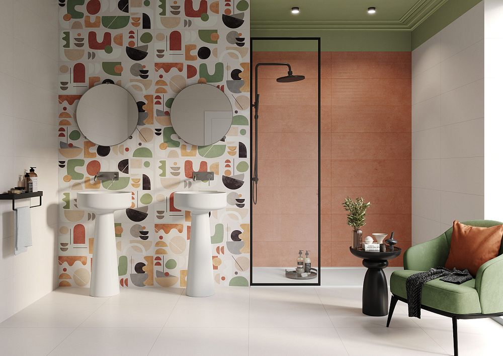 Ваби-Саби микс низ 01 / Wabi-Sabi multi wall 01  300х900 (1-й сорт)