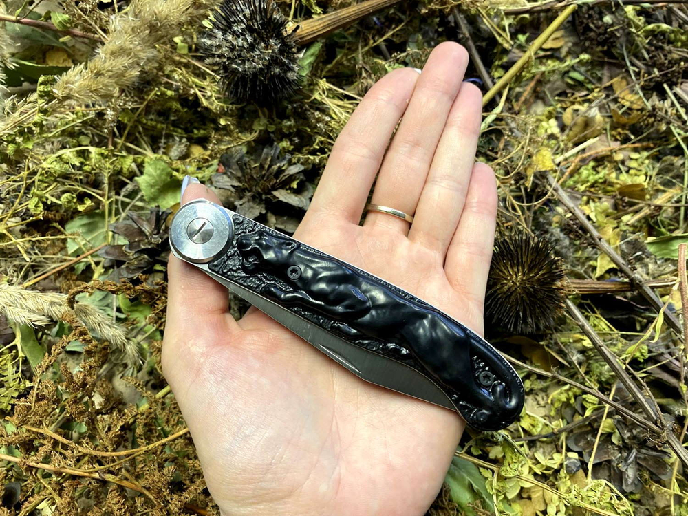 Складной нож Pantera Пантера, Aus 10