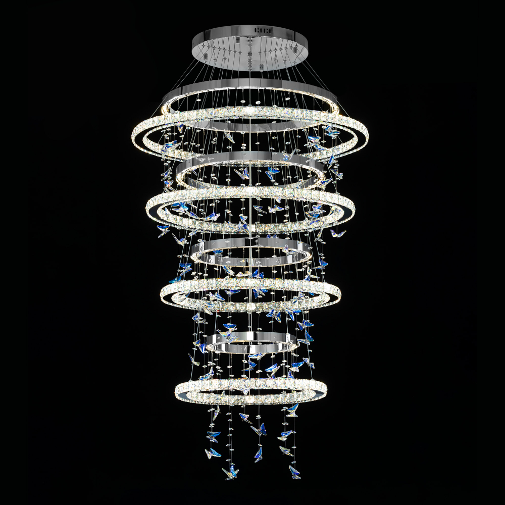 Citilux ETERA CL322090 LED Люстра хрустальная с пультом