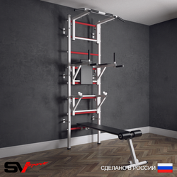 Шведская стенка Sv Sport (Турник стандарт/Брусья/Стойка/Скамья)