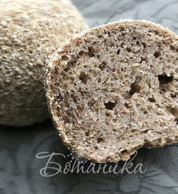 Булочка гречневая 55гр