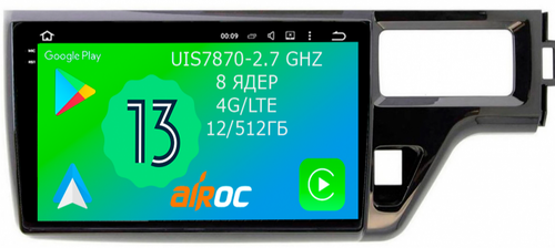 Магнитола для Honda Stepwgn 5 2015-2021 - Airoc 2K AU-1919 на Android 13, Быстрейшая, SIM-слот
