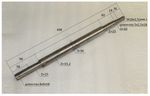 Вал режущего диска RH-450H/Shaft sub-assy