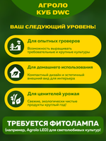 Система выращивания гидропоники АГРОЛО КУБ Оптимум DWC с аэратором