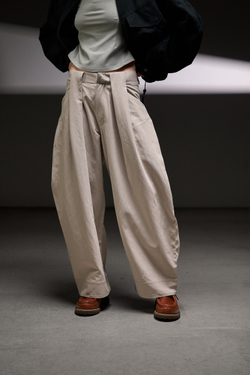 Брюки Blue Monte Pleated Casual Pants "Yunfeng White" Women’s