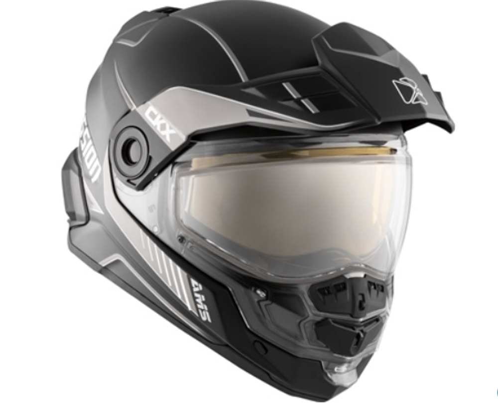 Шлем снегоходный CKX MISSION AMS EDL FULL FACE TRACKER, серый