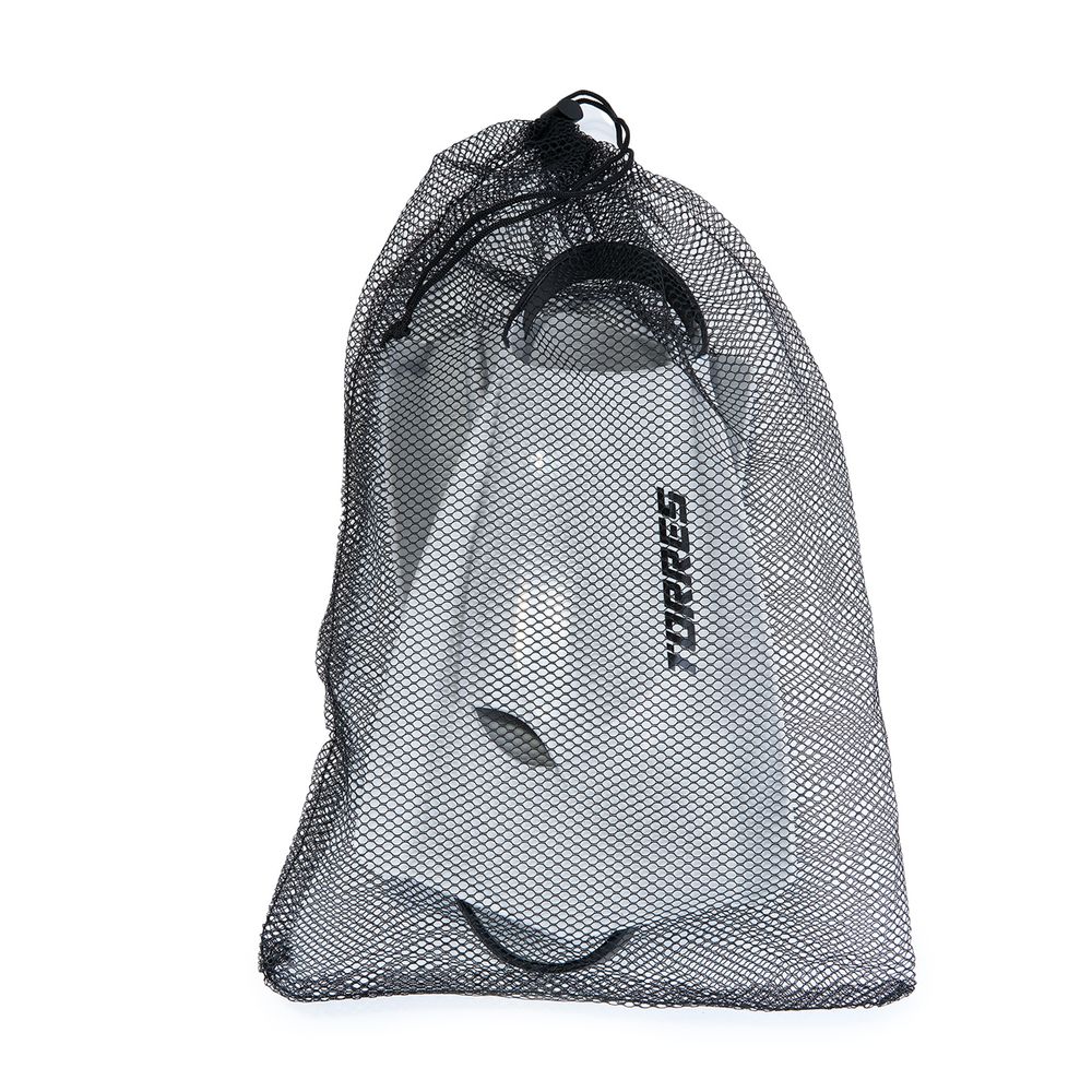 Ласты для бассейна профессиональные TORRES F03, SWF032402GR, р.EU 40-41 (M), серо-черный