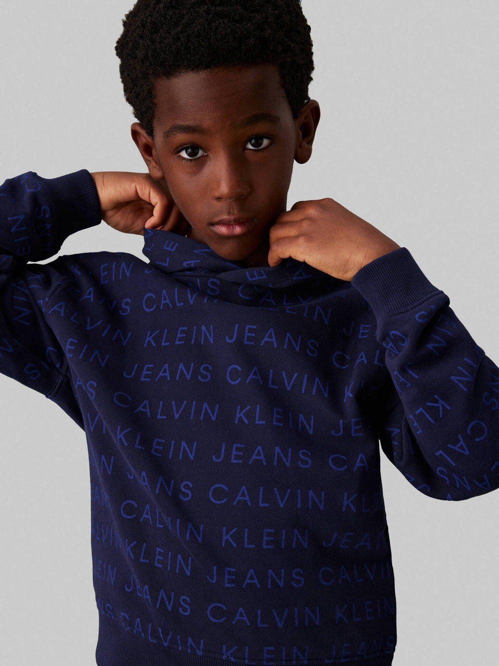 Худые Calvin Klein Jeans - темно-синий(IB0IB02322)