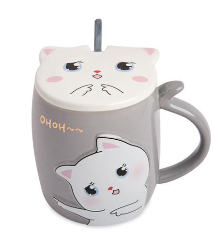 GAEM Art MUG-351/1 Кружка «Котик танцует. Будь как котик!»