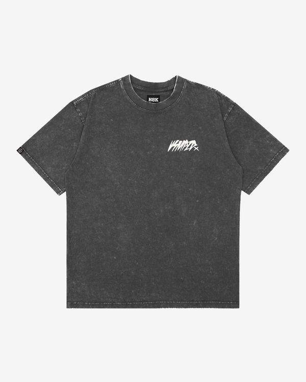 Футболка Лого Washed серая