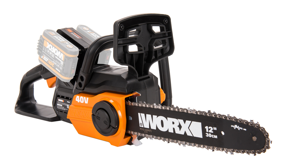 Цепная пила аккумуляторная WORX WG381E 40В 30см