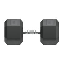 Гантель гексагональная UNIX Fit обрезиненная 35 кг / шт.