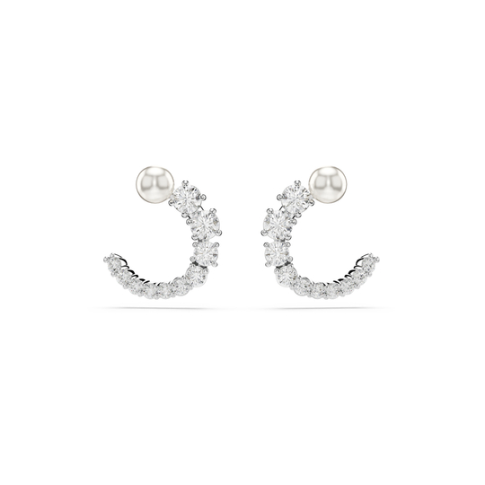 MATRIX:PE STUD CIRCLE WHITE/RHS