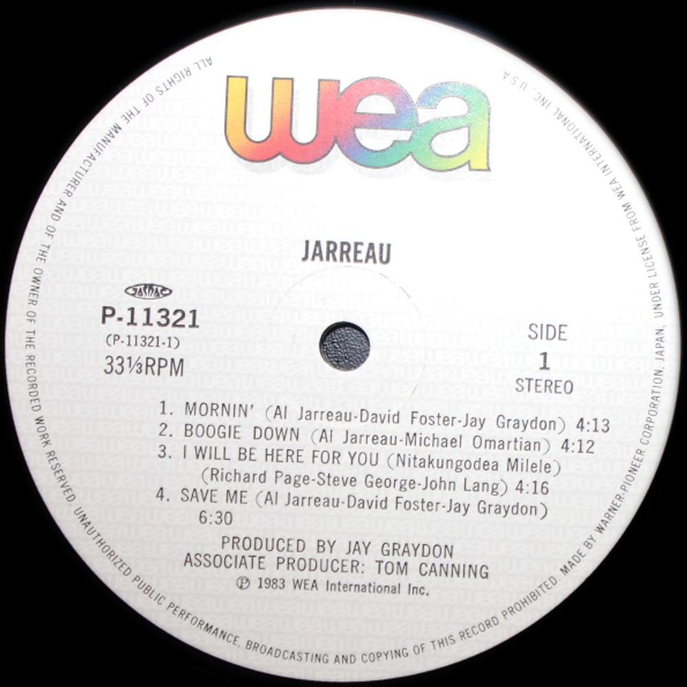 Al Jarreau / Jarreau (LP)