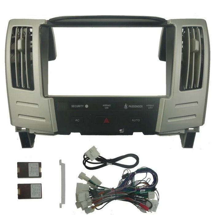 Магнитола для Toyota Harrier XU30 2003-2013, Lexus RX 2003-2009 - Kuberg QLed, Android 14, TS105, Быстрейшая, CarPlay, SIM-слот