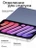 Чехол книжка для iPad mini 6/7 Gurdini Origami Case Лавандовый