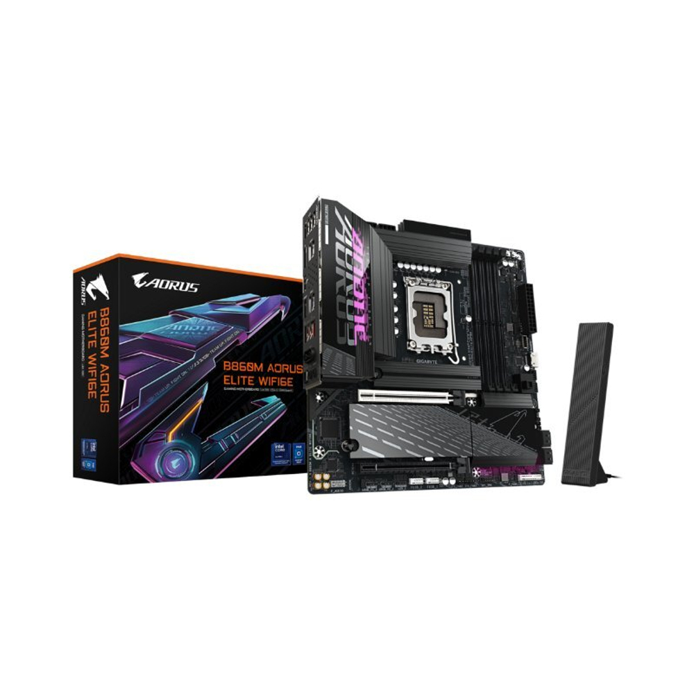 Материнская плата Gigabyte B860M A ELITE WIFI6E LGA1851, DDR5, mATX