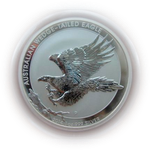 Австралия 1 доллар 2014 Клинохвостый орел СЛАБ PCGS СЕРЕБРО 402