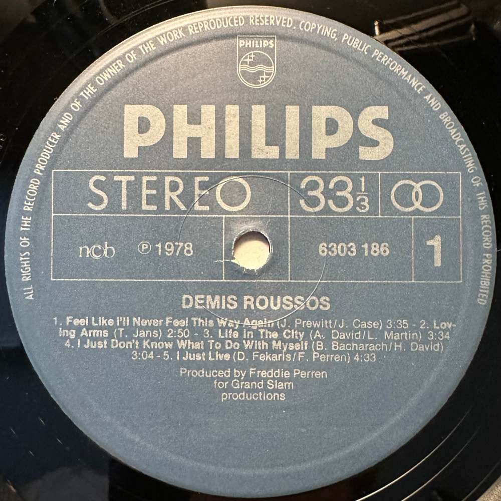 Demis Roussos - Demis Roussos (Скандинавия 1978 г.)