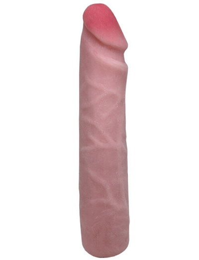 Крупный фаллоимитатор UltraSkin Romantic с гнущимся хребтом (Цвет: телесный)