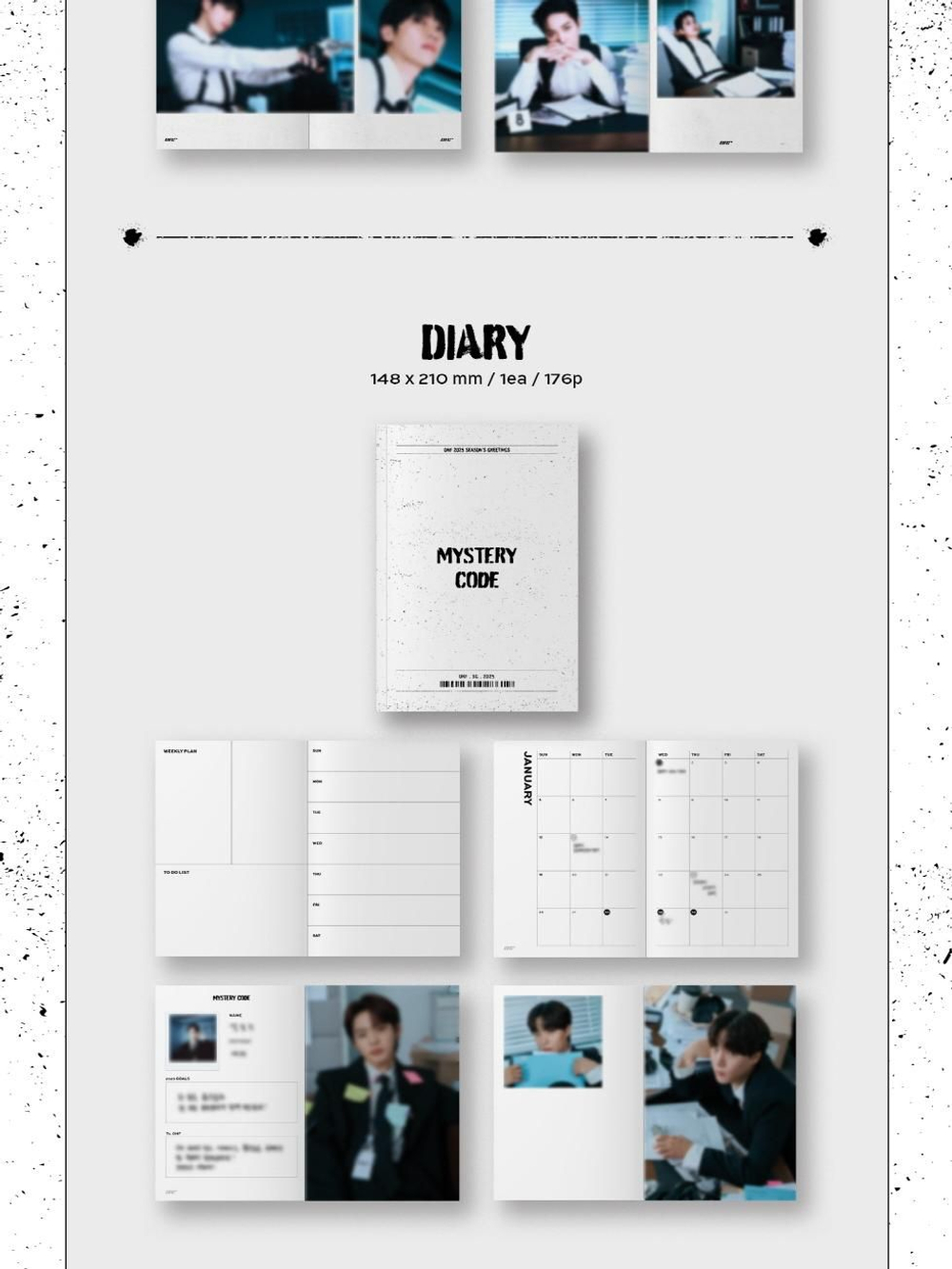 товары ONF - MYSTERY CODE 2025 SEASON'S GREETINGS