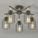 Люстра на штанге Escada Texas 469/5PL Black