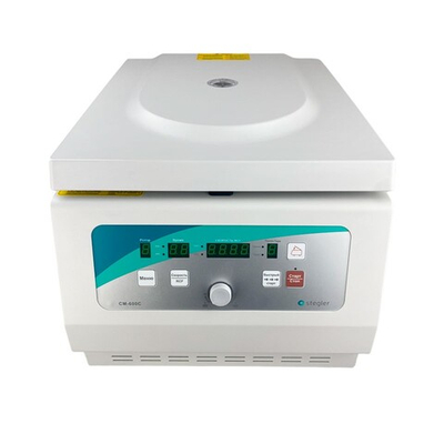 Лабораторная центрифуга Stegler CM-600C (до 6000 об/мин, 4×100 мл, 8×50 мл, 16×15 мл)