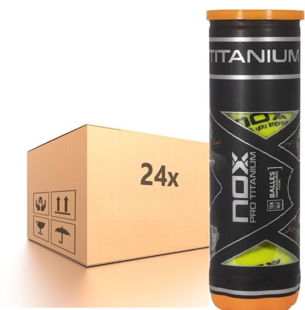 Pilki do padla NOX Pro Titanium 24 x 4B