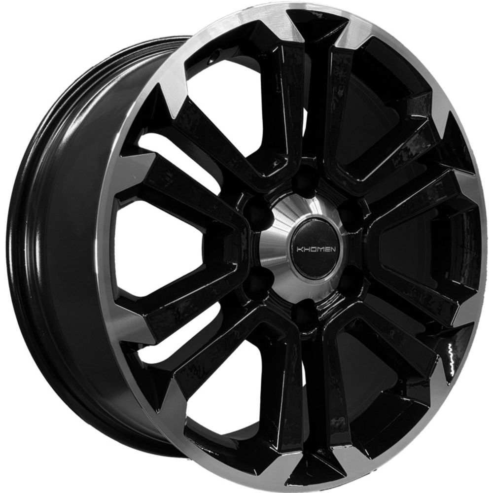 Khomen 1817 7.5x18 6x139.7 ET 46 Dia 67.1 (черный)