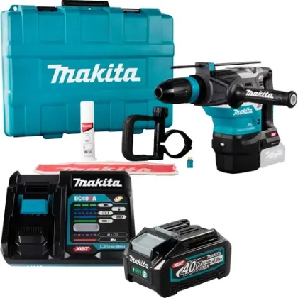 Аккумуляторный перфоратор SDS-max с энергокомплектом Makita HR005GZ01-191J67-0