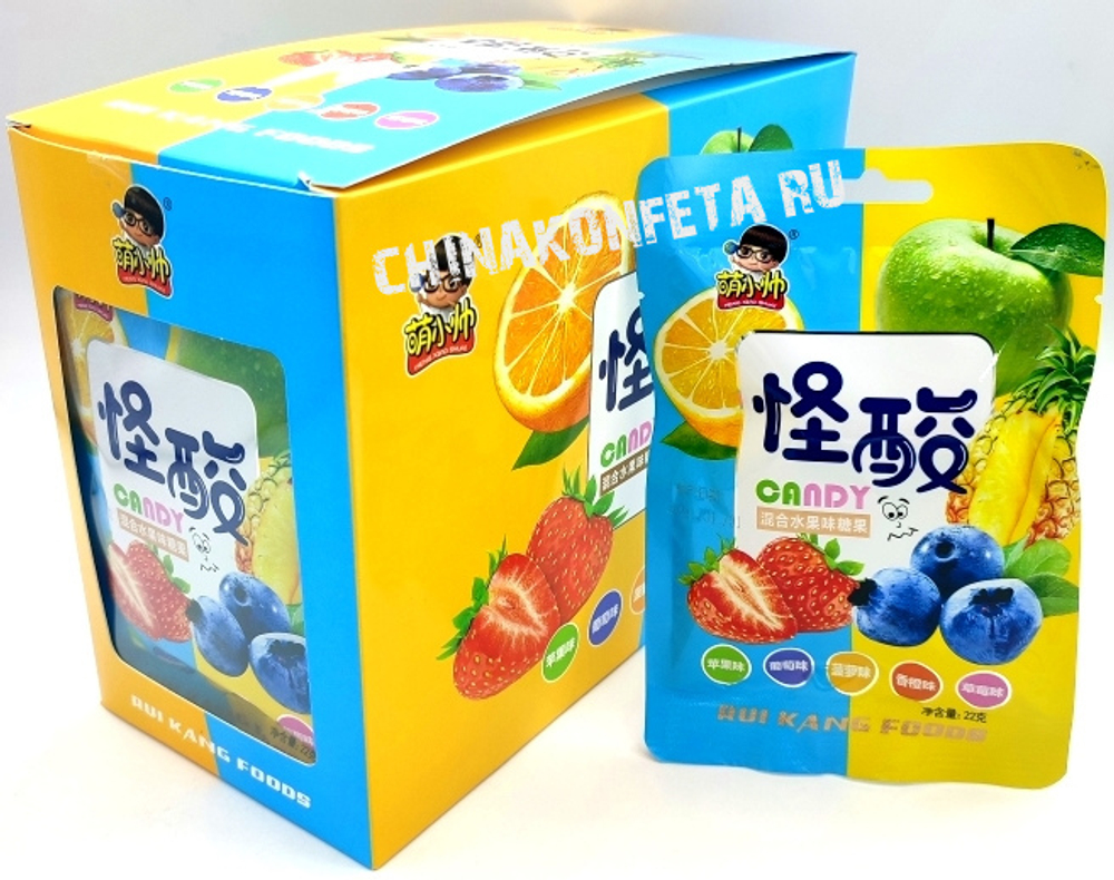 Конфеты MENG XIAO SHUAI CANDY 5 вкусов
