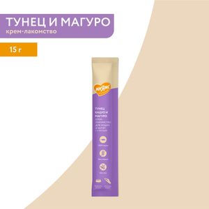 Крем-лакомство Мнямс для кошек с тунцом Кацуо и Магуро