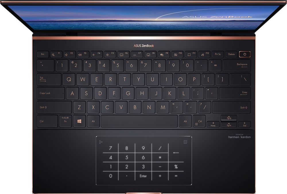 Ноутбук ASUS Zenbook S UX393EA-HK022R Intel i7-1165G7/16G/1T SSD/13,9" 3300x2200 Touch/Intel Iris Graphic/Number Pad/Win10 Pro / Черный/ 90NB0S71-M01180