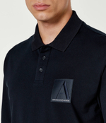 Поло Armani Exchange - темно-синий(6DZFJA ZJXHZ)
