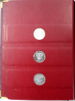Набор оружия великой победы в альбоме Albo Numismatico