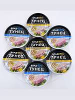 Тунец желтоперый нат. (филе), 170 гр