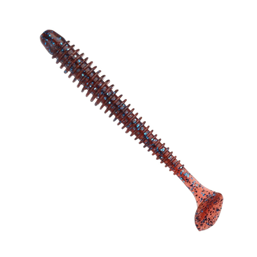 Приманка силиконовая Keitech Swing Impact 3", 2г, цвет #101 Green Pumpkin PP.
