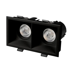 Светильник MS-FLOW-BUILT-S157x85-2x12W Day4000 (BK, 38 deg, 230V) (Arlight, IP20 Металл, 5 лет) 055901