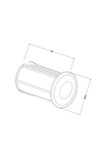 Тротуарный светодиодный светильник Maytoni Flash O044DL-L1S3K3