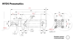C96SDB125-100C Пневмоцилиндр